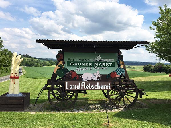 Herzlich Willkommen bei Feldmanns Grüner Markt.